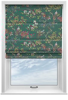 Orientalis, Jade - Twist&Fit Roman Blind
